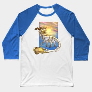 Golden Sunset Baseball T-Shirt